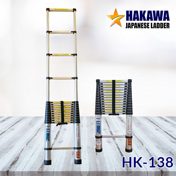 THANG NHÔM RÚT ĐƠN HAKAWA HK-138 (3M8)
