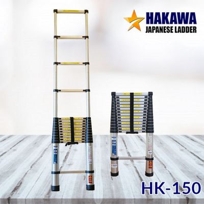 Thang nhôm rút 5m HAKAWA HK-150